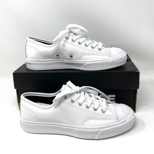 🌿Sale🌿 Converse JP White Leather Low Top Sneakers Logo Men's Size 11.5 168135C